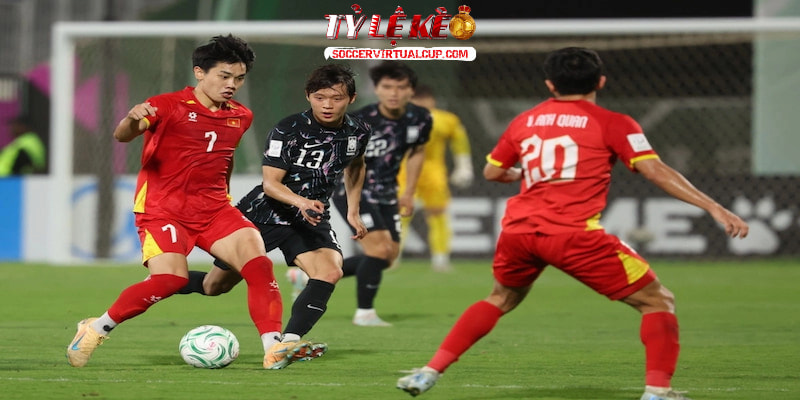 Quốc Việt tỏa sáng đưa U23 Việt Nam dẫn trước sau hiệp một Quốc Việt tỏa sáng đưa U23 Việt Nam dẫn trước sau hiệp một